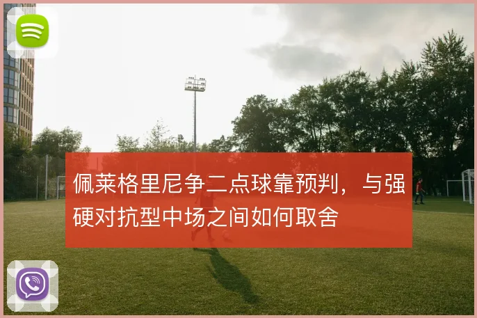 佩莱格里尼争二点球靠预判，与强硬对抗型中场之间如何取舍