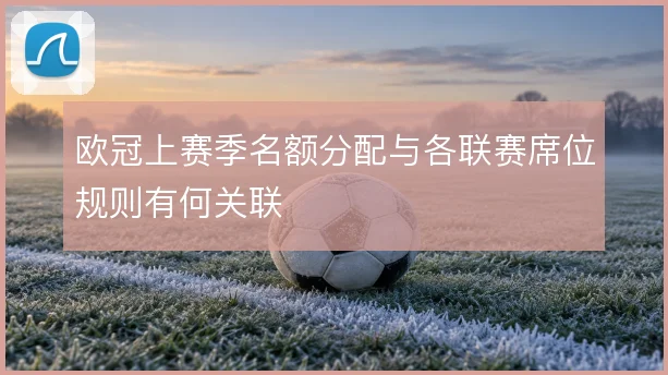 欧冠上赛季名额分配与各联赛席位规则有何关联